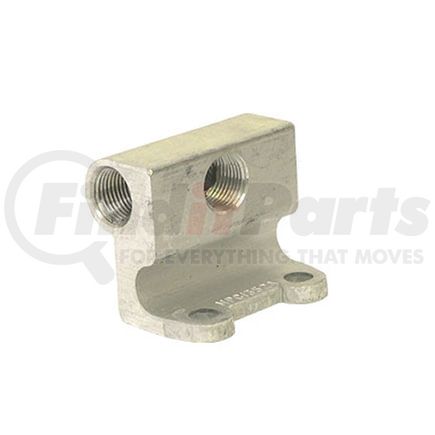 84066 by TECTRAN - Air Brake Fitting - Brass Tee, 3/8" NPTF Ports, Aluminum Body