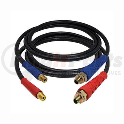 169135R by TECTRAN - 3/8 in. Air Brake Hose, 13.5 ft. Long, with 1/2" Red FLEXGrip-HD Handles