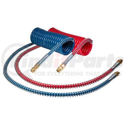 17T15-040 by TECTRAN - Red and Blue Aircoil Set with Composite Fittings, 15 ft. Long, 48" x 12" Leads