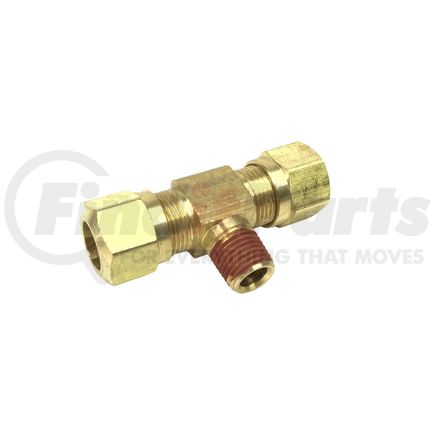 85344 by TECTRAN - Air Brake Air Line Thread Branch Tee - Brass, 3/8 in. Tube, 1/2 in. Pipe Thread