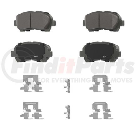 QC1325 by WAGNER - Wagner Brake ThermoQuiet QC1325 Ceramic Disc Brake Pad Set