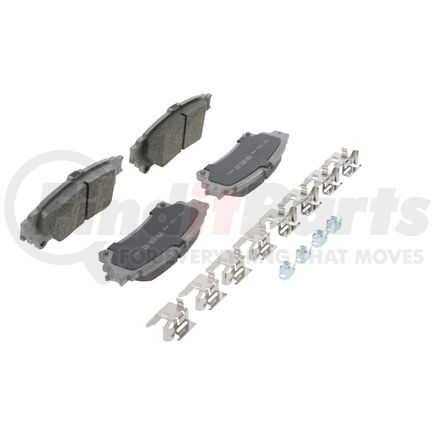 QC1391 by WAGNER - Wagner Brake ThermoQuiet QC1391 Ceramic Disc Brake Pad Set