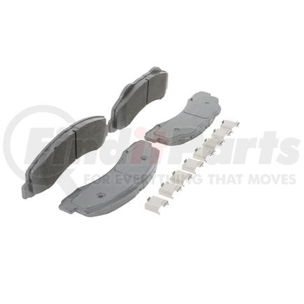 QC1414 by WAGNER - Wagner Brake ThermoQuiet QC1414 Ceramic Disc Brake Pad Set