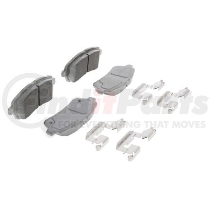 QC1454 by WAGNER - Wagner Brake ThermoQuiet QC1454 Ceramic Disc Brake Pad Set