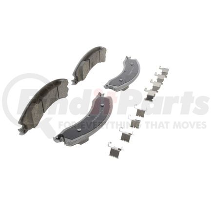 QC1565A by WAGNER - Wagner Brake ThermoQuiet QC1565A Ceramic Disc Brake Pad Set