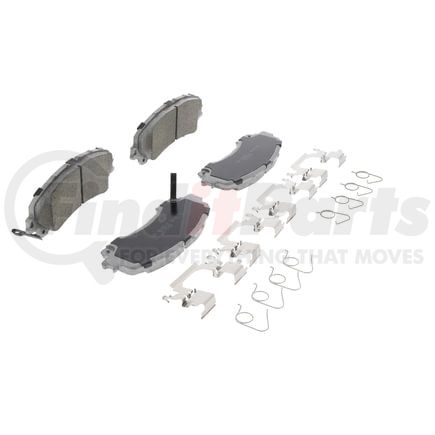 QC1736 by WAGNER - Wagner Brake ThermoQuiet QC1736 Ceramic Disc Brake Pad Set