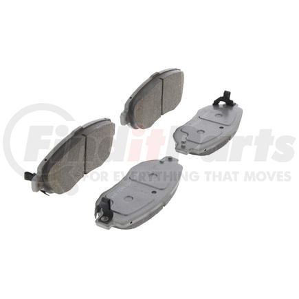 QC619 by WAGNER - Wagner Brake ThermoQuiet QC619 Ceramic Disc Brake Pad Set