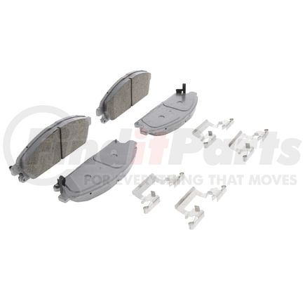 QC691 by WAGNER - Wagner Brake ThermoQuiet QC691 Ceramic Disc Brake Pad Set