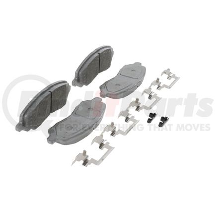 QC866 by WAGNER - Wagner Brake ThermoQuiet QC866 Ceramic Disc Brake Pad Set