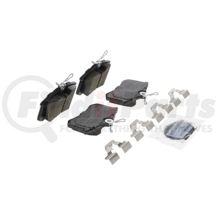 ZD1017 by WAGNER - QuickStop Ceramic Disc Brake Pad Set