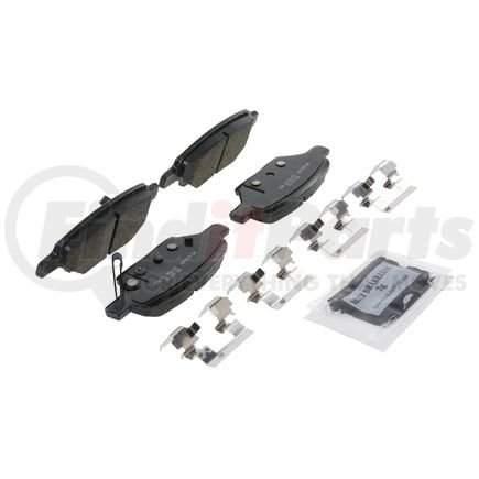 ZD1033A by WAGNER - QuickStop Ceramic Disc Brake Pad Set