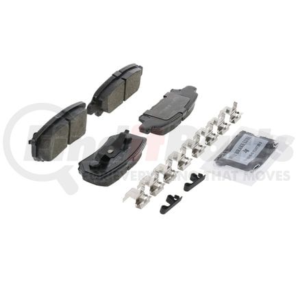 ZD1037 by WAGNER - QuickStop Ceramic Disc Brake Pad Set