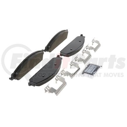 ZD1070 by WAGNER - QuickStop Ceramic Disc Brake Pad Set