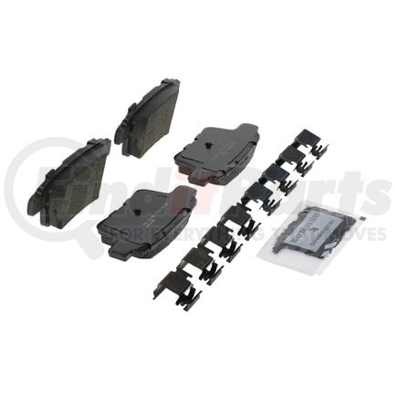 ZD1071 by WAGNER - QuickStop Ceramic Disc Brake Pad Set