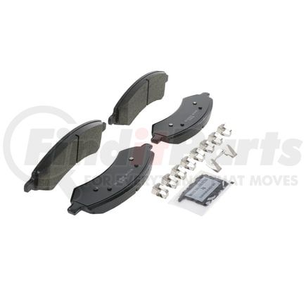 ZD1084 by WAGNER - QuickStop Ceramic Disc Brake Pad Set