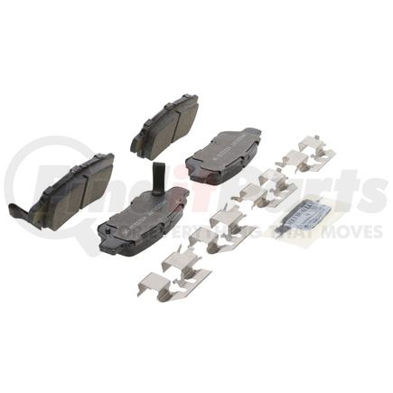 ZD1088 by WAGNER - QuickStop Ceramic Disc Brake Pad Set