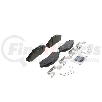 ZD1094 by WAGNER - QuickStop Ceramic Disc Brake Pad Set