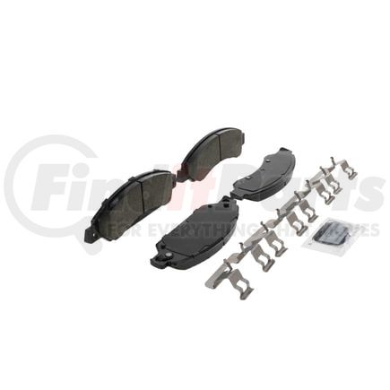 ZD1092 by WAGNER - QuickStop Ceramic Disc Brake Pad Set