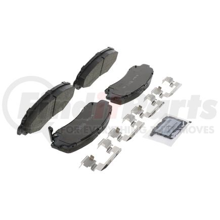 ZD1102 by WAGNER - QuickStop Ceramic Disc Brake Pad Set