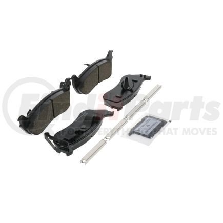 ZD1109 by WAGNER - QuickStop Ceramic Disc Brake Pad Set