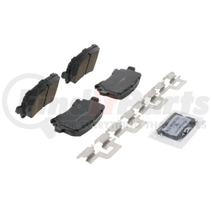 ZD1108 by WAGNER - QuickStop Ceramic Disc Brake Pad Set