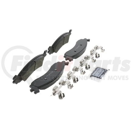 ZD1158 by WAGNER - QuickStop Ceramic Disc Brake Pad Set