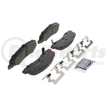 ZD1159 by WAGNER - QuickStop Ceramic Disc Brake Pad Set