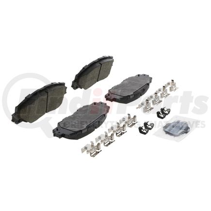 ZD1210 by WAGNER - QuickStop Ceramic Disc Brake Pad Set