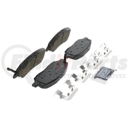 ZD1202 by WAGNER - QuickStop Ceramic Disc Brake Pad Set