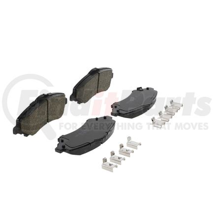 ZD1273 by WAGNER - QuickStop Ceramic Disc Brake Pad Set