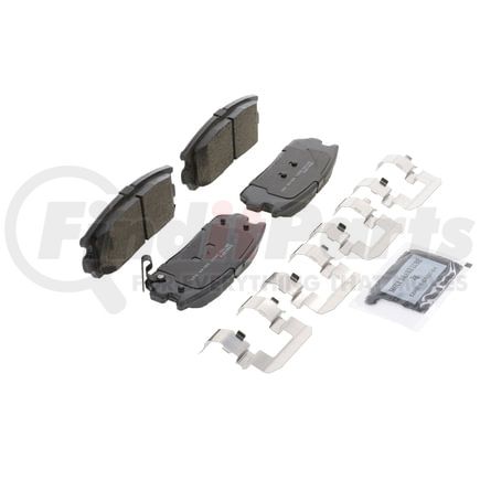 ZD1275 by WAGNER - QuickStop Ceramic Disc Brake Pad Set