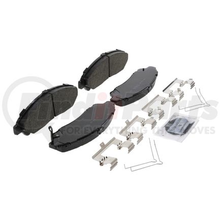 ZD1280 by WAGNER - QuickStop Ceramic Disc Brake Pad Set