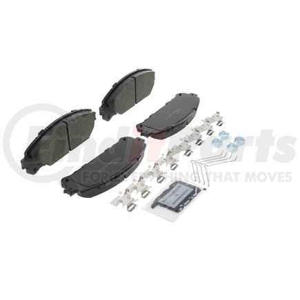 ZD1324 by WAGNER - QuickStop Ceramic Disc Brake Pad Set