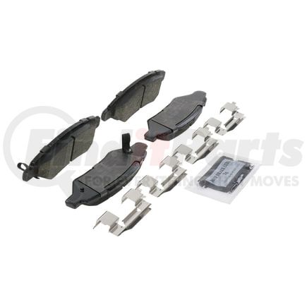 ZD1337 by WAGNER - QuickStop Ceramic Disc Brake Pad Set