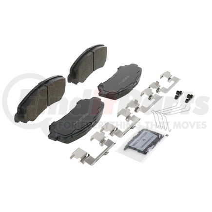 ZD1374 by WAGNER - QuickStop Ceramic Disc Brake Pad Set