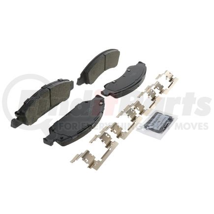 ZD1363 by WAGNER - QuickStop Ceramic Disc Brake Pad Set