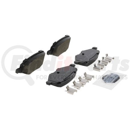 ZD1377 by WAGNER - QuickStop Ceramic Disc Brake Pad Set