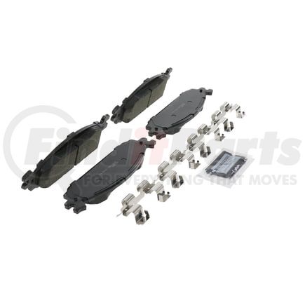 ZD1376 by WAGNER - QuickStop Ceramic Disc Brake Pad Set