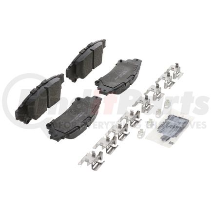 ZD1391 by WAGNER - QuickStop Ceramic Disc Brake Pad Set