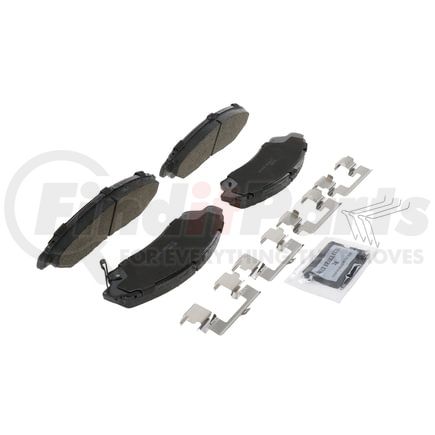 ZD1378 by WAGNER - QuickStop Ceramic Disc Brake Pad Set