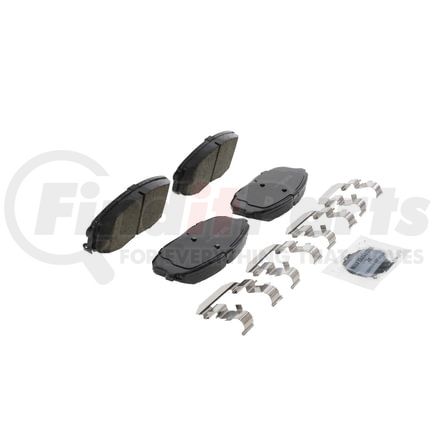 ZD1397 by WAGNER - QuickStop Ceramic Disc Brake Pad Set