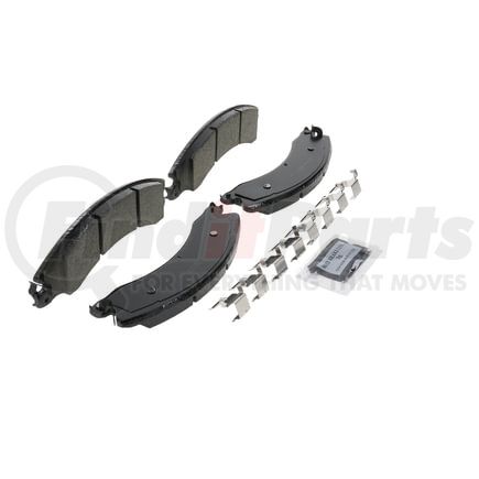 ZD1411 by WAGNER - QuickStop Ceramic Disc Brake Pad Set