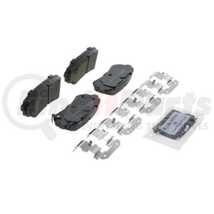 ZD1398 by WAGNER - QuickStop Ceramic Disc Brake Pad Set