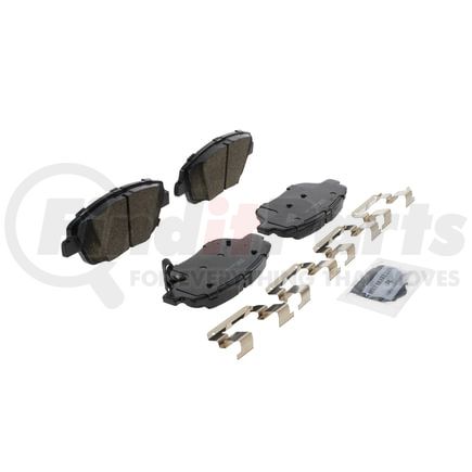 ZD1444 by WAGNER - QuickStop Ceramic Disc Brake Pad Set