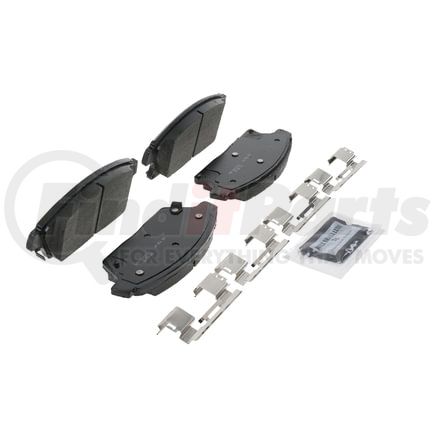 ZD1467 by WAGNER - QuickStop Ceramic Disc Brake Pad Set