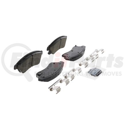 ZD1522 by WAGNER - QuickStop Ceramic Disc Brake Pad Set