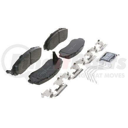 ZD1521 by WAGNER - QuickStop Ceramic Disc Brake Pad Set