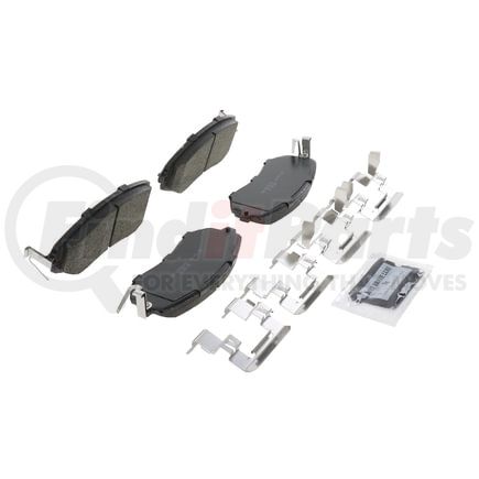 ZD1539 by WAGNER - QuickStop Ceramic Disc Brake Pad Set