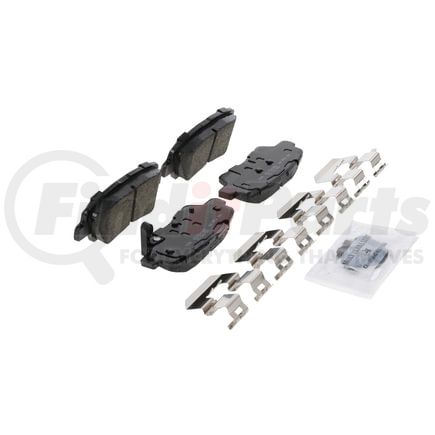 ZD1544 by WAGNER - QuickStop Ceramic Disc Brake Pad Set