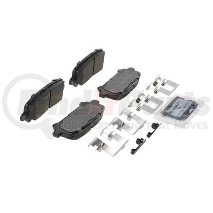 ZD1585 by WAGNER - QuickStop Ceramic Disc Brake Pad Set